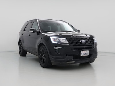 Black 2019 Ford Explorer Sport