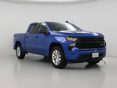 Blue 2023 Chevrolet Silverado 1500 Custom