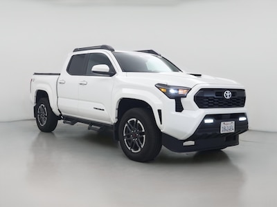 White 2025 Toyota Tacoma TRD Sport
