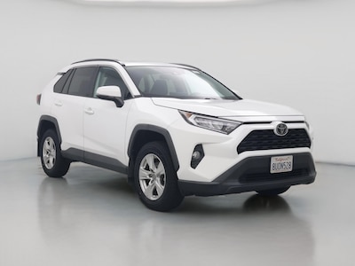 White 2021 Toyota RAV4 XLE