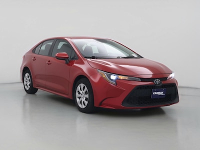Red 2021 Toyota Corolla LE
