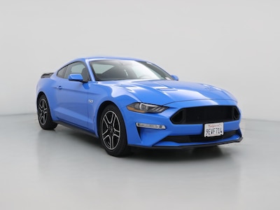 Blue 2023 Ford Mustang GT