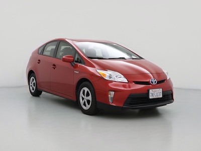 Red 2015 Toyota Prius Four