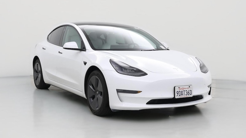 2022 Tesla Model 3 Long Range Hero Image
