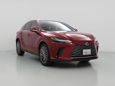 Red 2024 Lexus RX 450h+ Luxury