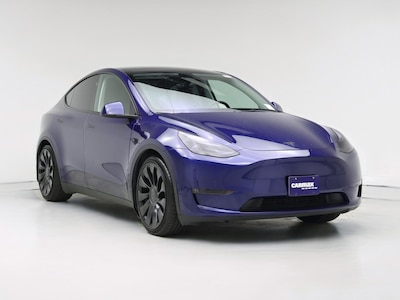 Blue 2023 Tesla Model Y Performance