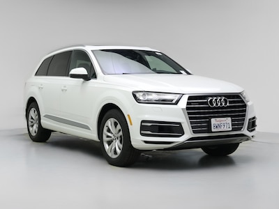 White 2018 Audi Q7 Premium Plus
