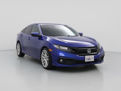 Blue 2020 Honda Civic Sport