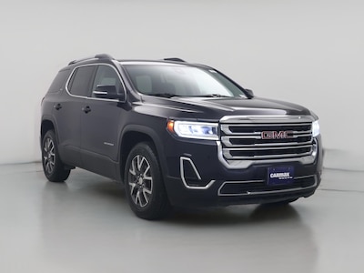 Blue 2021 GMC Acadia SLE