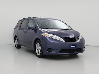 Blue 2013 Toyota Sienna LE