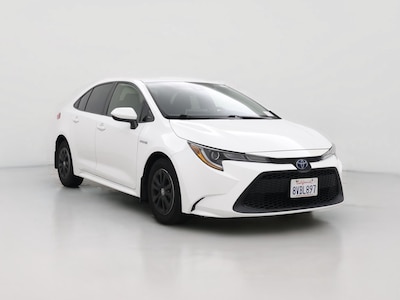 White 2021 Toyota Corolla Hybrid LE