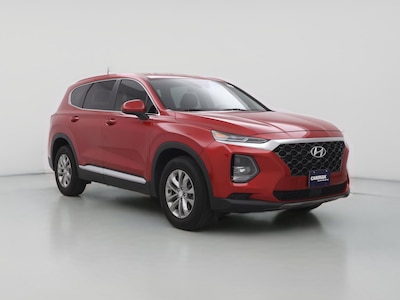Red 2020 Hyundai Santa Fe SE