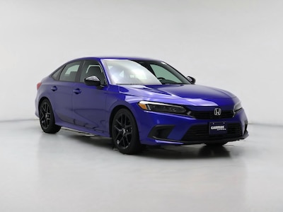 Blue 2024 Honda Civic Sport