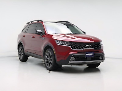 Red 2022 Kia Sorento X-Line EX