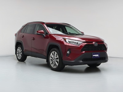Red 2019 Toyota RAV4 XLE Premium