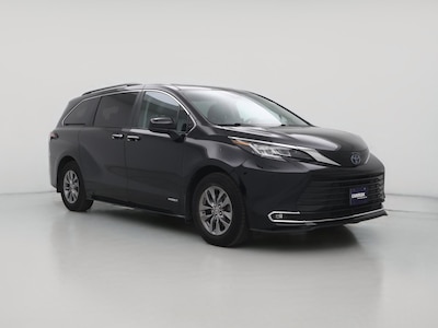 Black 2021 Toyota Sienna Hybrid XLE