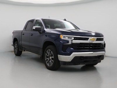 Blue 2022 Chevrolet Silverado 1500 LT