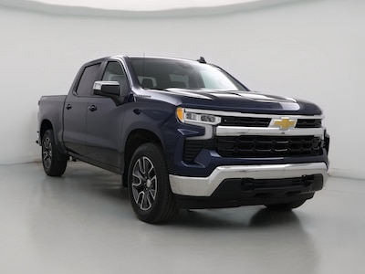 Blue 2022 Chevrolet Silverado 1500 LT