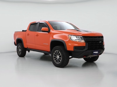 Orange 2021 Chevrolet Colorado ZR2