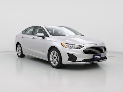 Silver 2019 Ford Fusion Hybrid SE