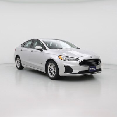 Silver 2019 Ford Fusion Hybrid SE