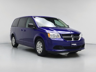 Blue 2018 Dodge Grand Caravan SE