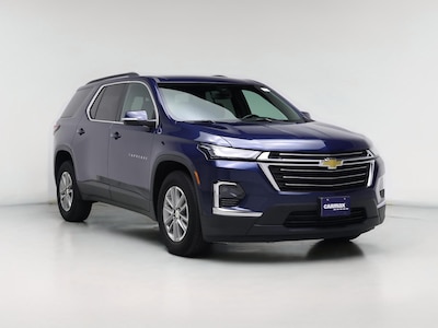 Blue 2022 Chevrolet Traverse LT Cloth