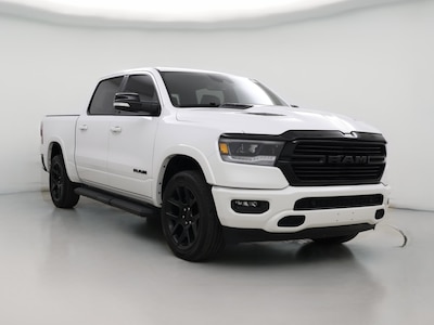 White 2022 Ram 1500 Laramie