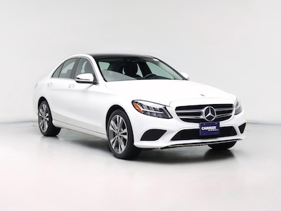 White 2021 Mercedes-Benz C300