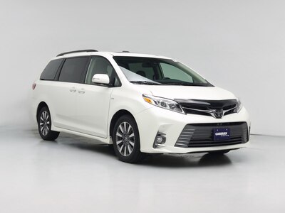 White 2020 Toyota Sienna Limited Premium
