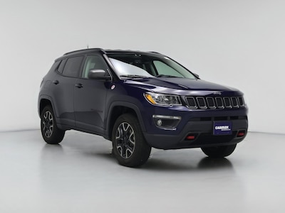 Blue 2019 Jeep Compass Trailhawk