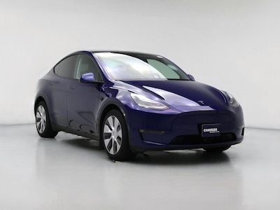 Blue 2021 Tesla Model Y Long Range