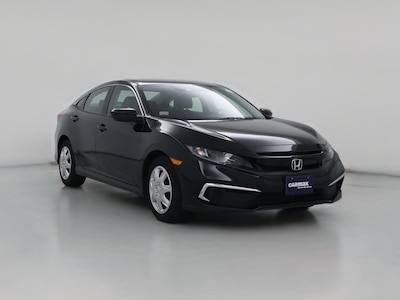 Black 2020 Honda Civic LX