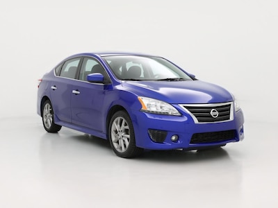 Blue 2014 Nissan Sentra SR
