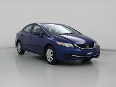 Blue 2014 Honda Civic LX