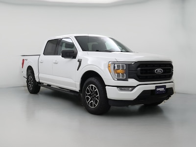 White 2021 Ford F150 XLT