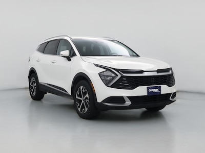 White 2023 Kia Sportage Hybrid EX