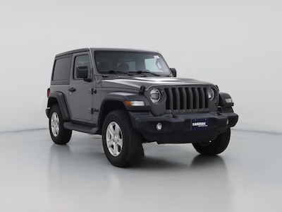 Gray 2022 Jeep Wrangler Sport S