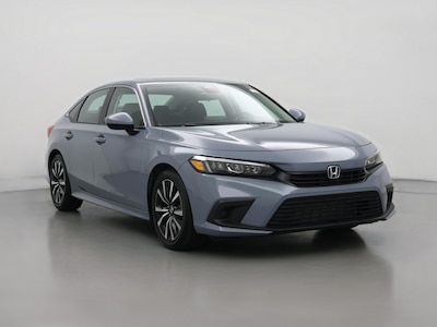 Gray 2024 Honda Civic EX