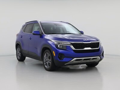 Blue 2022 Kia Seltos S