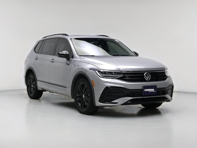 Gray 2022 Volkswagen Tiguan SE R-Line Black