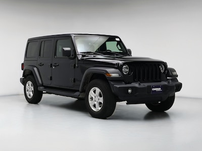 Black 2022 Jeep Wrangler Unlimited Sport S