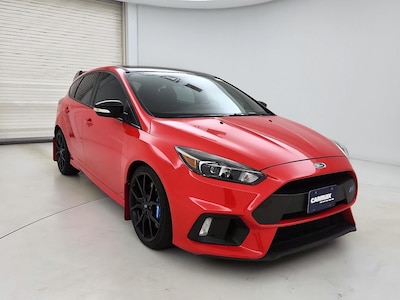 Red 2018 Ford Focus RS