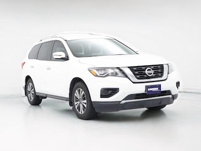 White 2018 Nissan Pathfinder S