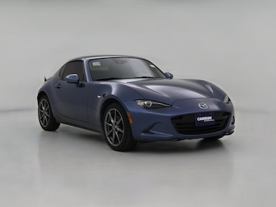 Blue 2019 Mazda MX-5 Miata RF Grand Touring