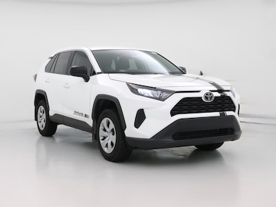 White 2022 Toyota RAV4 LE