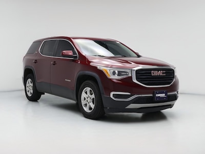 Red 2018 GMC Acadia SLE