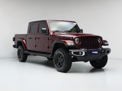Red 2022 Jeep Gladiator Texas Trail