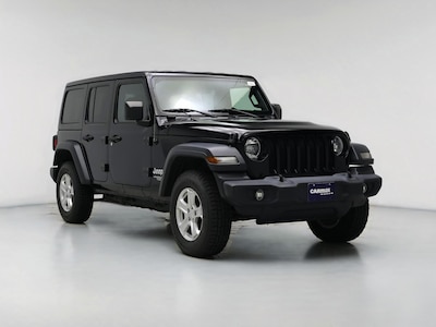 Black 2020 Jeep Wrangler Unlimited Sport