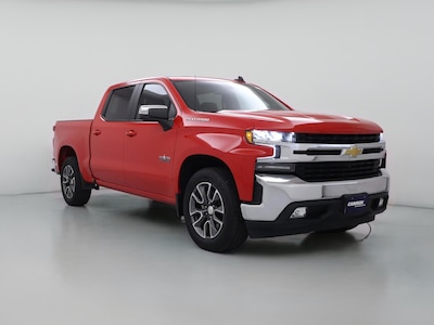 Red 2021 Chevrolet Silverado 1500 LT